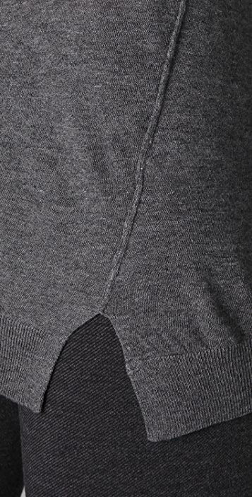 vince 純色混色紗高領(lǐng)毛衣 shopbop