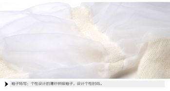 2014春夏新款女裝網(wǎng)紗藕毛針織衫 泡泡袖修身短款毛衣套頭衫的時尚魅力